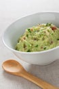 Traditional guacamole bowl