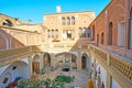 In traditional guest house, Kashan, Iran