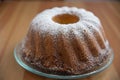 Traditional Gugelhupf Sponge Cake Royalty Free Stock Photo