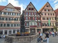 Town Hall in the historical center of Tubingen, Baden Wurttemberg, Germany.