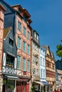 Traditional half-timbered houses in the old town of Rouen, France Royalty Free Stock Photo