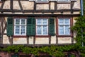 Traditional half-timbered houses in Wissembourg in Alsace