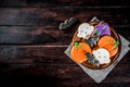 Traditional Halloween cookies