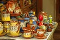 Traditional handmade pottery from Bulgaria Royalty Free Stock Photo