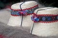 Two Romanian traditional hats