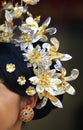 Traditional Headgear Indonesian bride