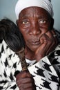 Traditional healer, Tanzania Royalty Free Stock Photo