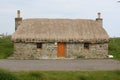 Traditional Hebridean Scottish crofters cottage Royalty Free Stock Photo