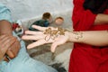 Traditional Henna Tattoo, Moulay Idriss, Morocco