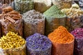 Traditional herbs and spices on an arabic/islamic market