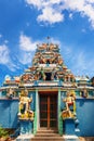 A traditional Hindu temple in Galle road 8000, Colombo, Sri Lanka Royalty Free Stock Photo
