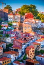 Traditional historical buildings in Porto