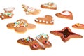 Traditional home baked ginger cookies Royalty Free Stock Photo