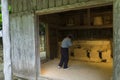 Traditional home and interior of Okinawa Village