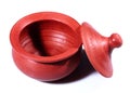 Traditional home made clay pot