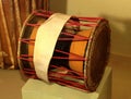 Traditional home made musical drum