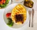 Turkish shish kofte kebab