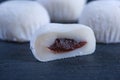 Traditional homemade rice sweet, japanese mochi