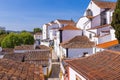 Traditional homes with tile roofs in Obidos