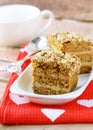 Traditional honey cake Royalty Free Stock Photo