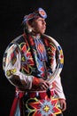 Traditional Hoop Dancer Royalty Free Stock Photo
