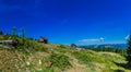 Traditional house in Apuseni Mountains, Romania. Royalty Free Stock Photo