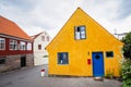 Traditional house in Bornholm island Royalty Free Stock Photo