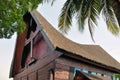 Traditional house of Celebes, Sulawesi, Indonesia Royalty Free Stock Photo