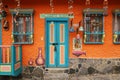 Traditional house in a Colombian village