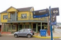 Traditional house at Curaco de Velez, Chile