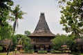 Traditional house on East Timor, Timor-Leste Royalty Free Stock Photo