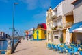 Traditional house facade in Aveiro, Portugal Royalty Free Stock Photo