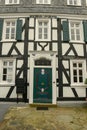 The traditional house of Freudenburg in Germany
