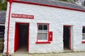 Traditional house inside Ulster American Folk Park in Northern Ireland Royalty Free Stock Photo