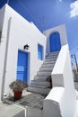 Traditional house in Kithira Island. Royalty Free Stock Photo