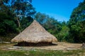 Traditional house of Kogi people, indigenous