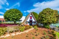 Traditional house in Madeira, Portugal Royalty Free Stock Photo