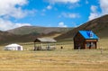 Traditional house in Mongolia