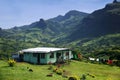 Traditional house of Navala village, Viti Levu, Fiji