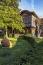 Traditional house in old town in Plovdiv city, Bulgaria Royalty Free Stock Photo