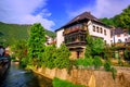 Traditional house in ottoman style, Travnik, Bosnia