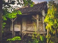 Traditional house in pasuruan city of java