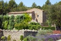 The traditional house in Provence Royalty Free Stock Photo