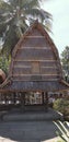 Traditional house of Sade Village Lombok.