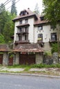 An abandoned house on the outskirts of Sinaia city Royalty Free Stock Photo