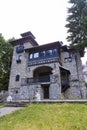 Old-style hotel from Sinaia city Royalty Free Stock Photo