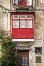 Traditional house window architecture detail la valletta old tow Royalty Free Stock Photo