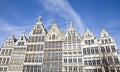 Traditional houses in Antwerp, Belgium