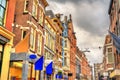 Traditional houses in Arnhem, Netherlands Royalty Free Stock Photo