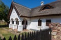 Traditional houses from Hungary, near lake Balaton, village Salfold Royalty Free Stock Photo